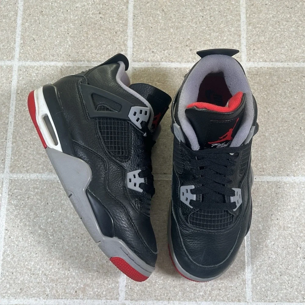 Nike Jordan 4 Retro Bred Reimagined (GS)  FQ8213-006 5y / Womens 6.5